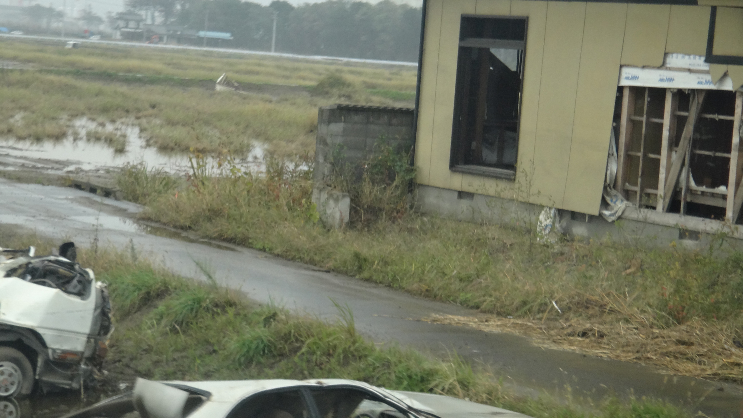 仙台市下水道處理場損壞情形 1